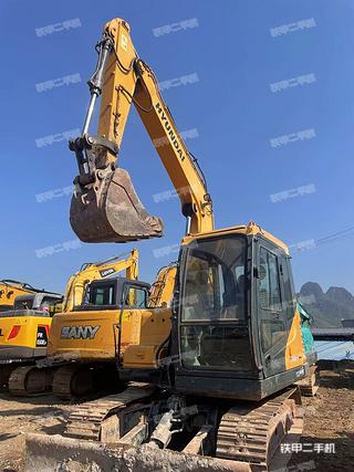 柳州现代R75BVS挖掘机实拍图片