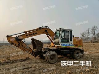 北京-北京市二手现代R130W挖掘机实拍照片