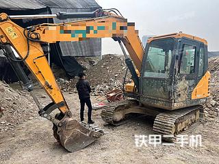 四川-成都市二手现代R75VS挖掘机实拍照片