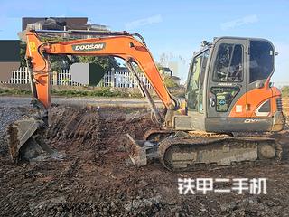 抚顺斗山DX55-9C挖掘机实拍图片