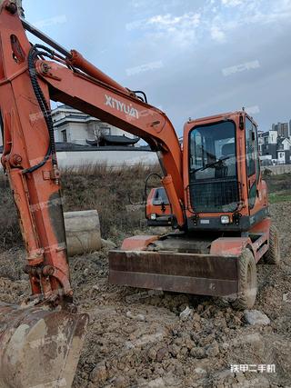 安徽-六安市二手新源XY75W-8挖掘机实拍照片