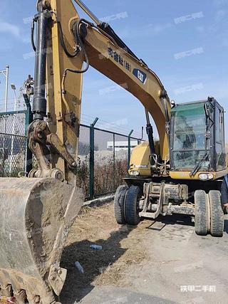 江苏-常州市二手卡特彼勒M315D2挖掘机实拍照片