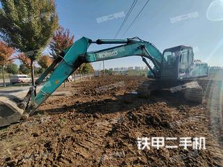 武汉神钢SK210LC-8挖掘机实拍图片