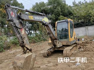 贵阳沃尔沃EC55BPRO挖掘机实拍图片