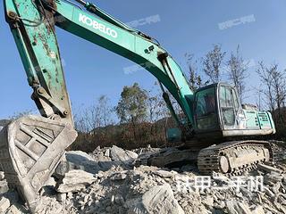 湖北-十堰市二手神钢SK350LC-8挖掘机实拍照片