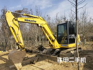 郑州小松PC56-7挖掘机实拍图片