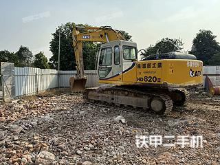 广州加藤HD820III挖掘机实拍图片