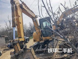 郑州龙工LG6065挖掘机实拍图片