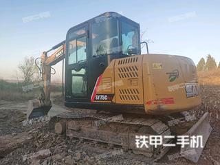 河南-开封市二手三一重工SY75C挖掘机实拍照片