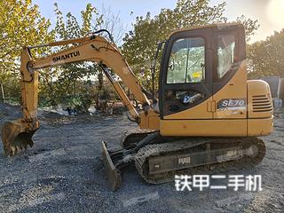江苏-扬州市二手山推SE60挖掘机实拍照片