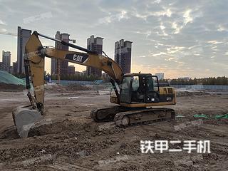 山东-临沂市二手卡特彼勒320D2L液压挖掘机实拍照片