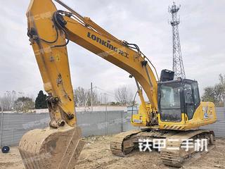 郑州龙工LG6225E挖掘机实拍图片