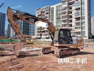 广东-深圳市二手卡特彼勒320D液压挖掘机实拍照片