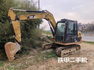 湖南-益阳市二手卡特彼勒307D液压挖掘机实拍照片