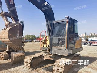 四川-成都市二手沃尔沃EC75DAG挖掘机实拍照片