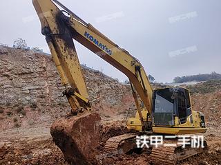 湖南-益阳市二手小松PC200-8N1挖掘机实拍照片