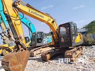 广东-惠州市二手柳工CLG913E挖掘机实拍照片