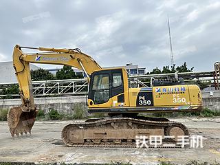 广东-广州市二手小松PC350LC-8挖掘机实拍照片