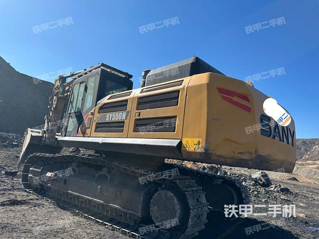 三一重工SY550H挖掘机的设备实拍-第3张实拍照片