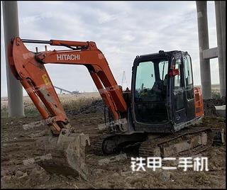 宁波日立ZX60C-6A国四挖掘机实拍图片