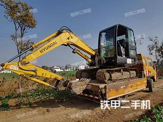 安徽-合肥市二手现代R55-7挖掘机实拍照片
