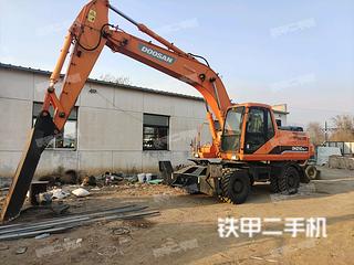 秦皇岛斗山DH210W-7挖掘机实拍图片