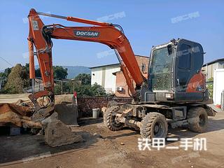 深圳斗山DX60W挖掘机实拍图片
