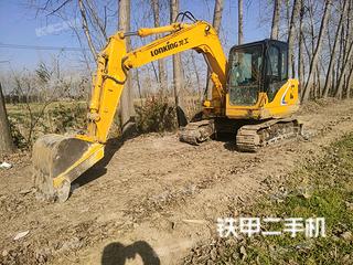 衢州龙工LG6075挖掘机实拍图片