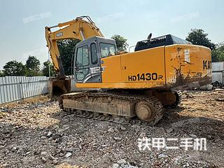 深圳加藤HD1430R挖掘机实拍图片