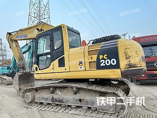 广州小松PC200-8挖掘机实拍图片