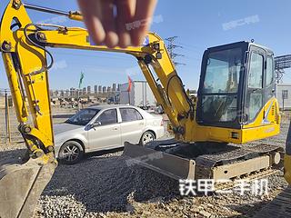 天津龙工CDM6060挖掘机实拍图片