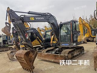 河南-郑州市二手沃尔沃EC75D挖掘机实拍照片