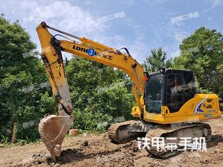 深圳龙工LG6135挖掘机实拍图片
