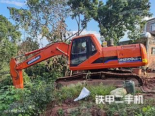 广西-南宁市二手大宇DH220LC-V挖掘机实拍照片