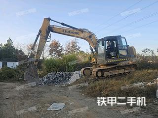 江西-鹰潭市二手柳工CLG913E挖掘机实拍照片