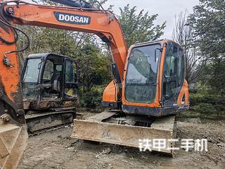 四川-成都市二手斗山DX75-9CN PLUS挖掘机实拍照片