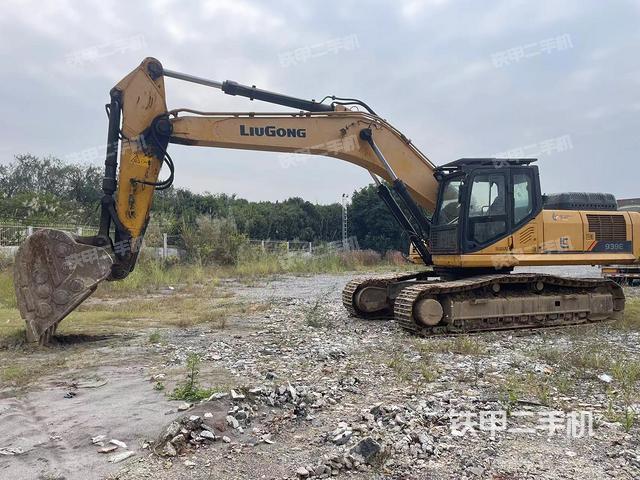 柳工CLG939E挖掘机的设备实拍-第2张实拍照片