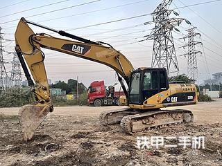 广东-广州市二手卡特彼勒320D液压挖掘机实拍照片