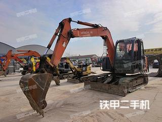 天津日立ZX70-5G挖掘机实拍图片