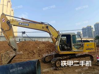 湖南-益阳市二手加藤HD820ⅢSP挖掘机实拍照片