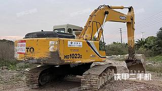 广州加藤HD1023III挖掘机实拍图片