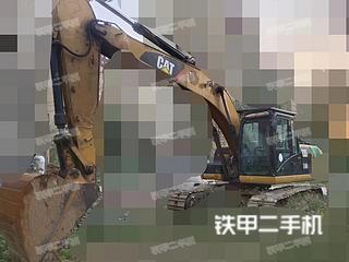 河南-开封市二手卡特彼勒323D2L挖掘机实拍照片