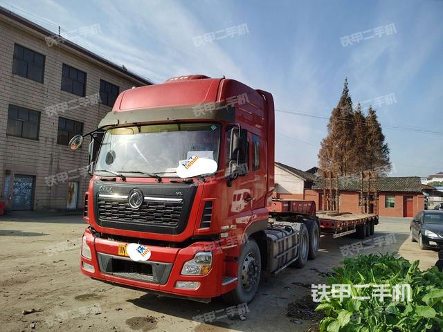 东风6X4平板运输车