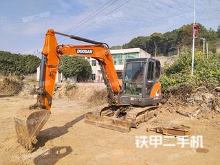 湖南-湘潭市二手斗山DX55-9C挖掘机实拍照片