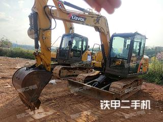 广西-南宁市二手雷沃重工FR80E2挖掘机实拍照片