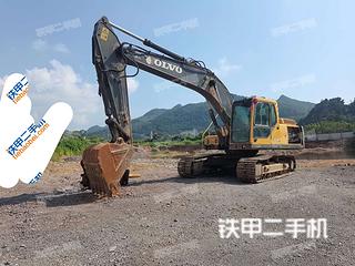 贵州-六盘水市二手沃尔沃EC210BLC挖掘机实拍照片