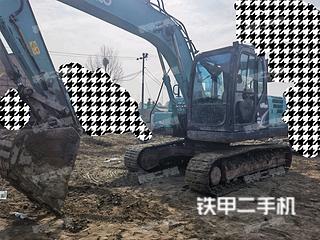 四川-成都市二手神钢SK130-8挖掘机实拍照片