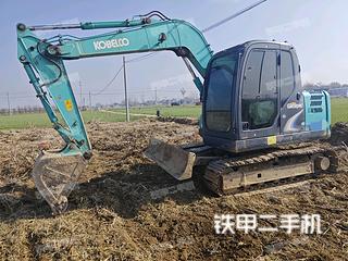 河南-驻马店市二手神钢SK75-8挖掘机实拍照片