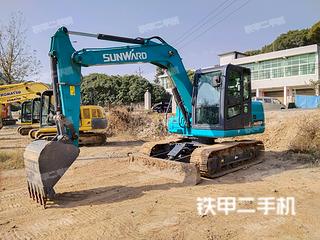 湖南-湘潭市二手山河智能SWE80E9挖掘机实拍照片