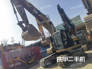 郑州卡特彼勒320D液压挖掘机实拍图片